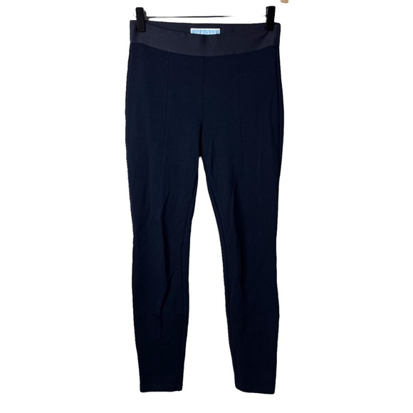 Draper James Ponte Pants Navy Blue Pull On Slim Skinny Size XS - Picture 2 of 8
